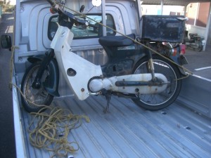 カブをビジネスバイク買取り